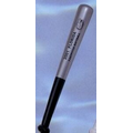 Inflatable Baseball Bat - Black/ Silver / 28"